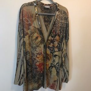 Catherines Printed Cardi